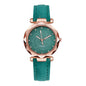 Ladies fashion Korean Rhinestone Rose Gold Quartz Watch Female