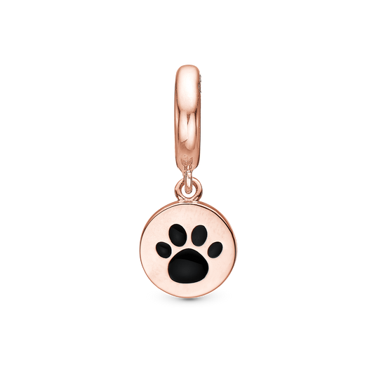 My Pet charm rosa forgyldt Charms til læderarmbånd - CHRISTINA