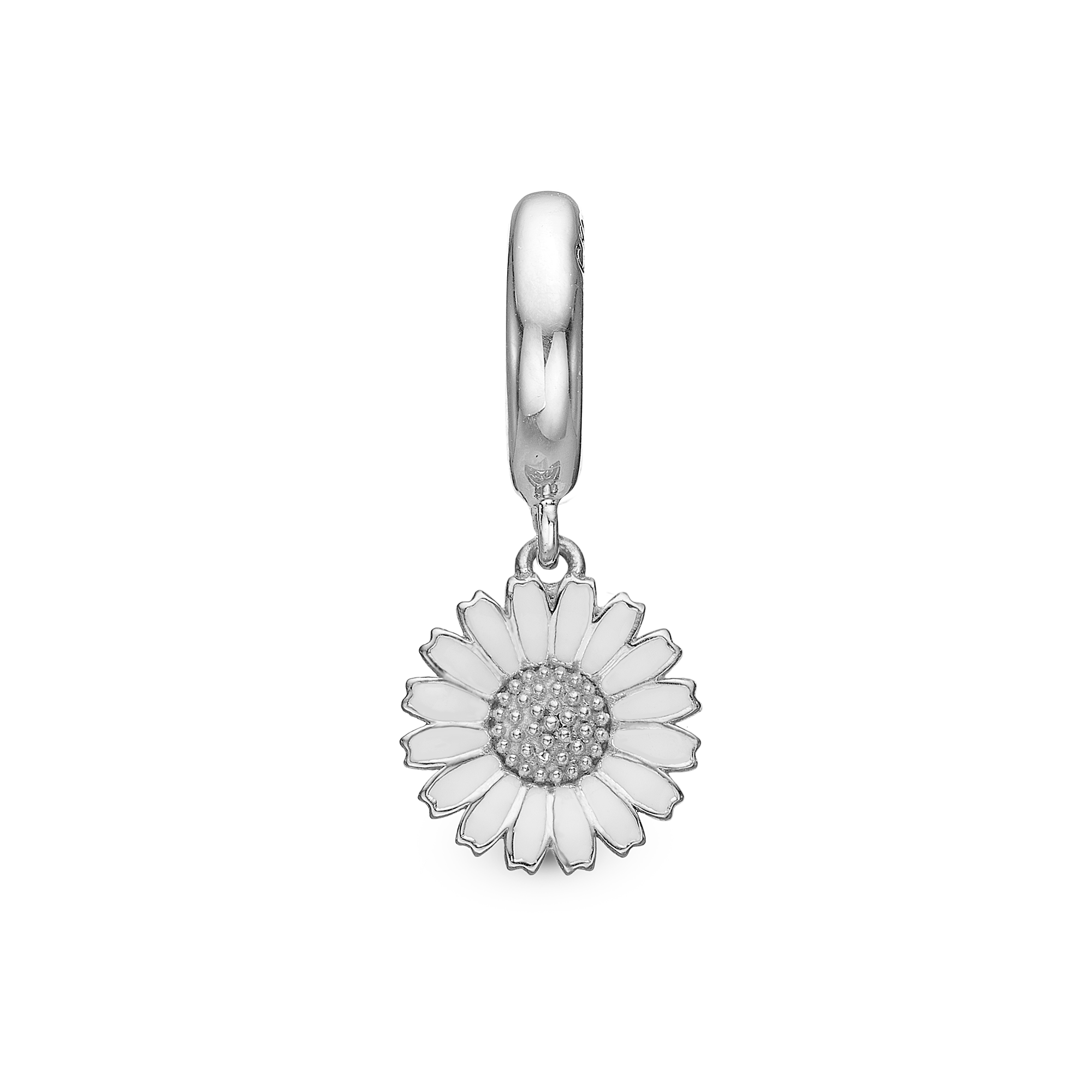 Charming Marguerite Hænger Charm 6 mm Til Armbånd - Sterling Sølv