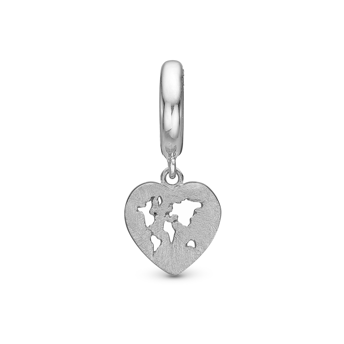 World Heart Charms til læderarmbånd - CHRISTINA