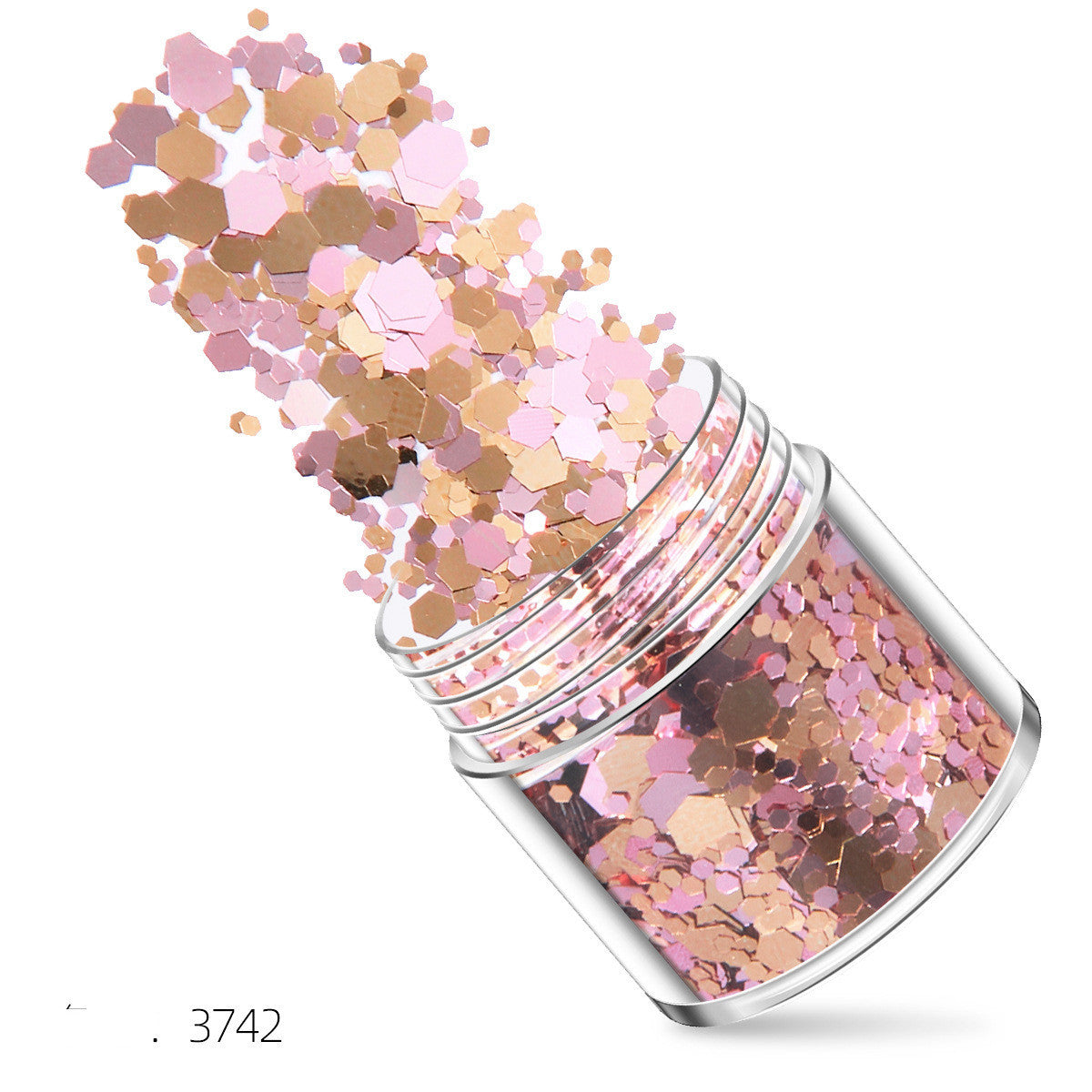 Laser Pentagram Nail Sequins Jewelry Drill