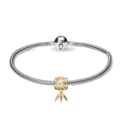Julekampagne sølvBracelet - CHRISTINA