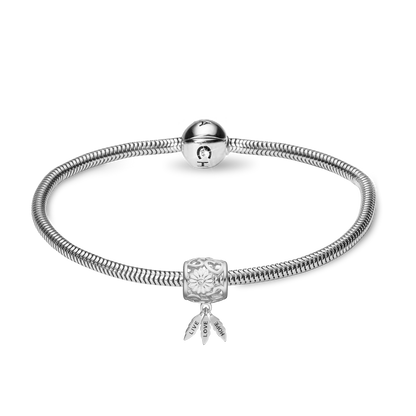 Julekampagne sølvBracelet - CHRISTINA