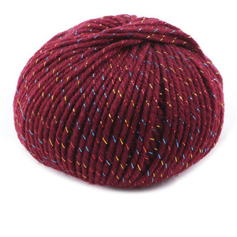 Hand Knitted Slipper Cushion Acrylic Yarn