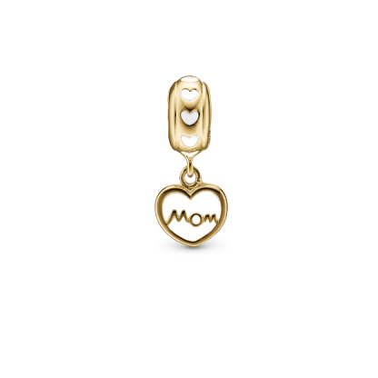 MOM Love Charms with sølvBracelet - CHRISTINA