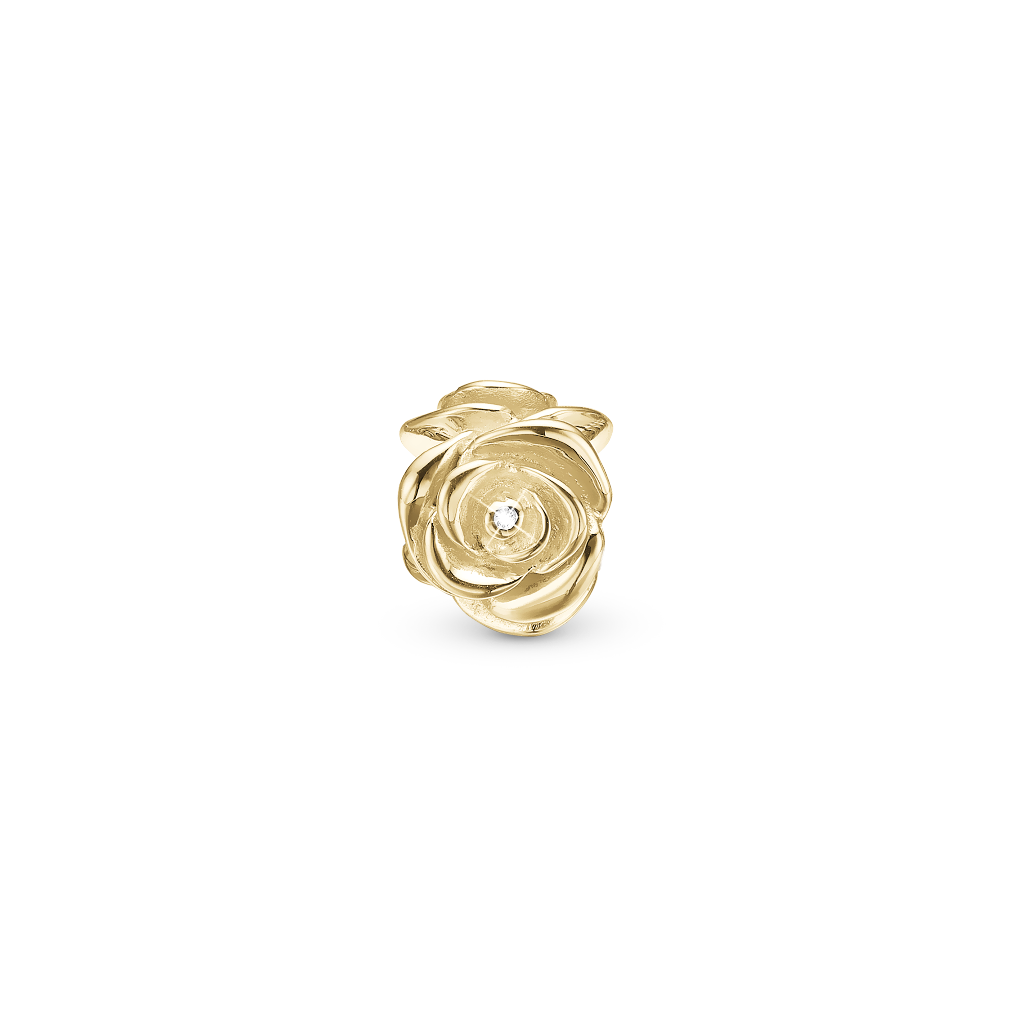 Topaz Rose Charms with sølvBracelet - CHRISTINA