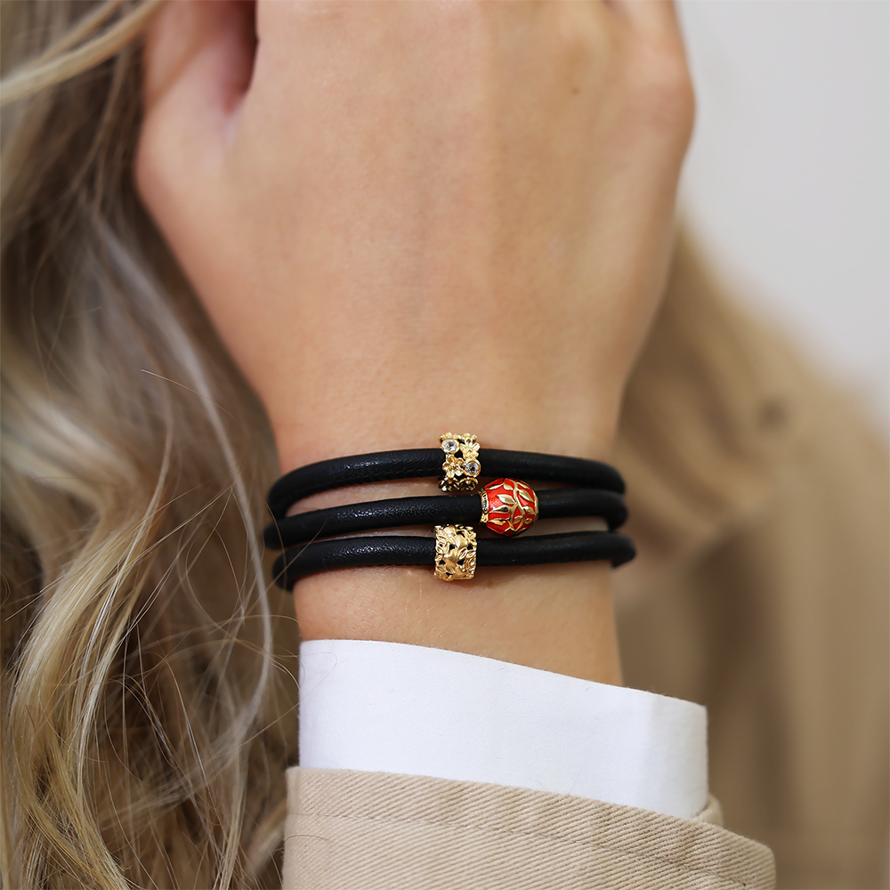 My Loving Nature Charms with sølvBracelet - CHRISTINA