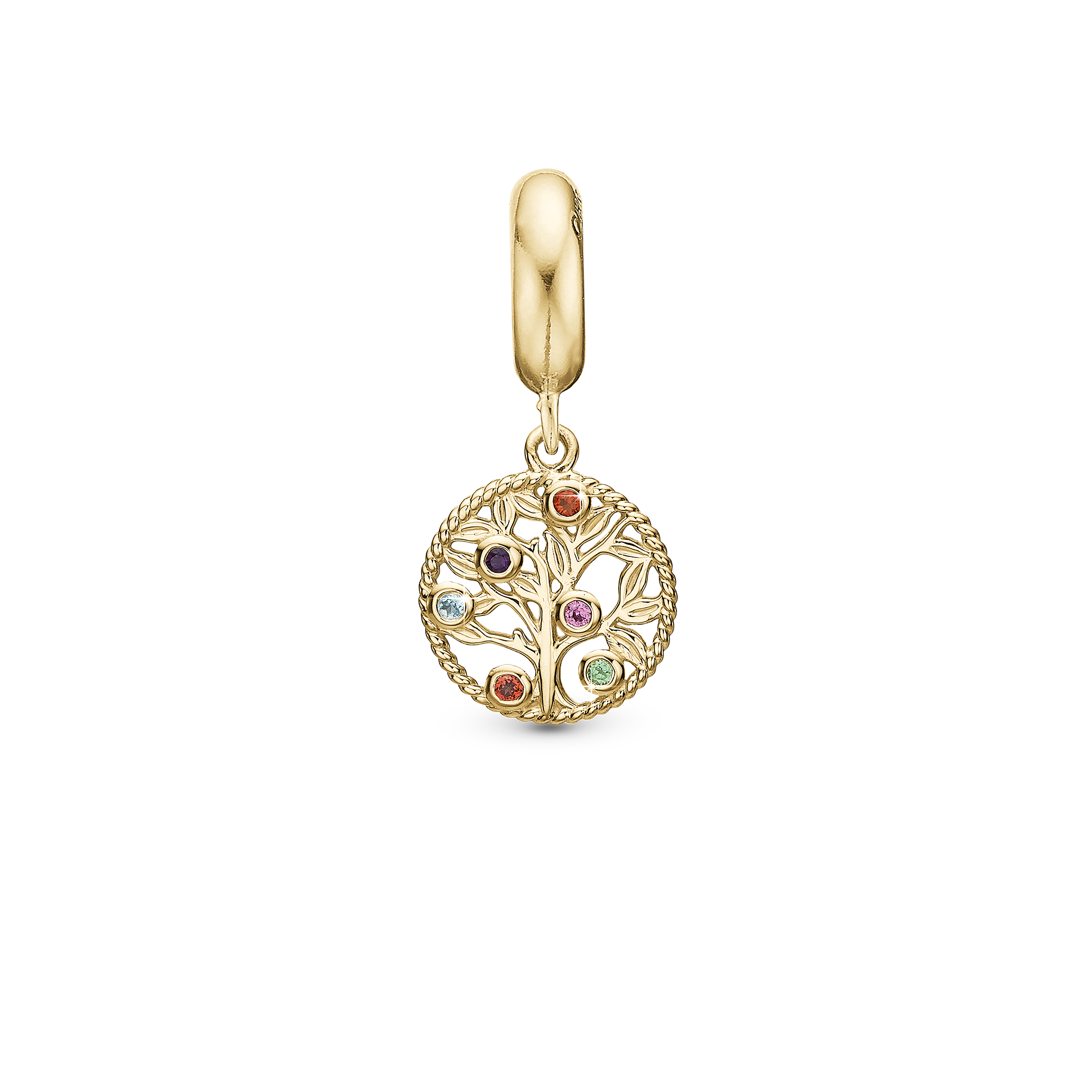 My Family Tree Charms with sølvBracelet - CHRISTINA