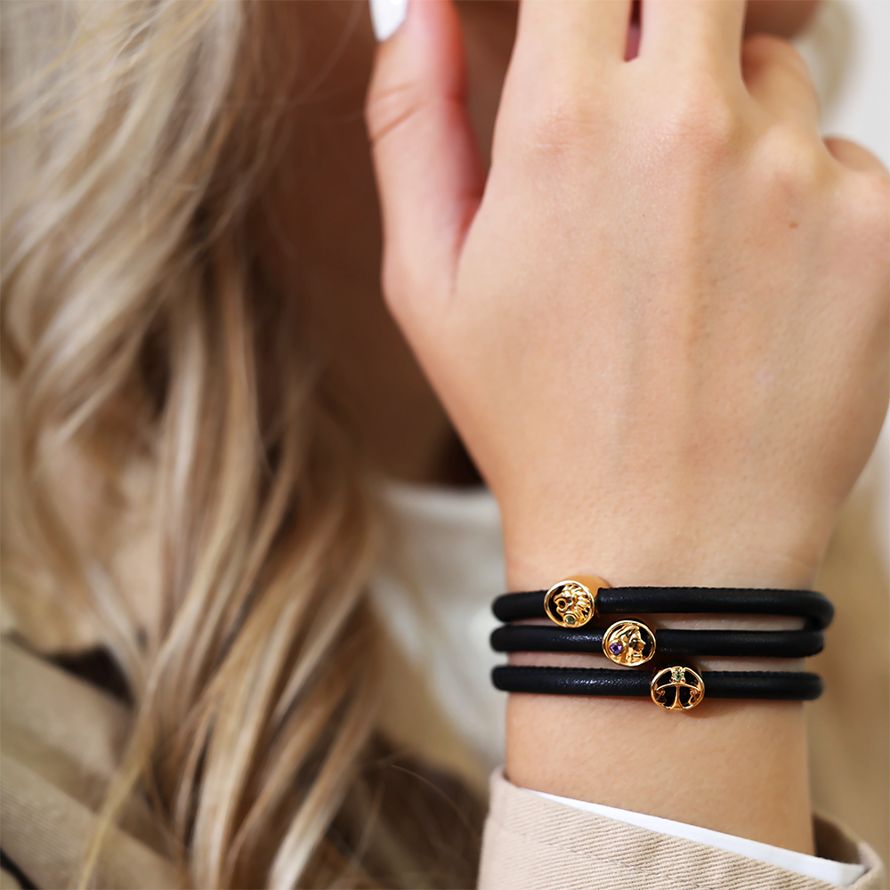 Jomfru Charms with sølvBracelet - CHRISTINA