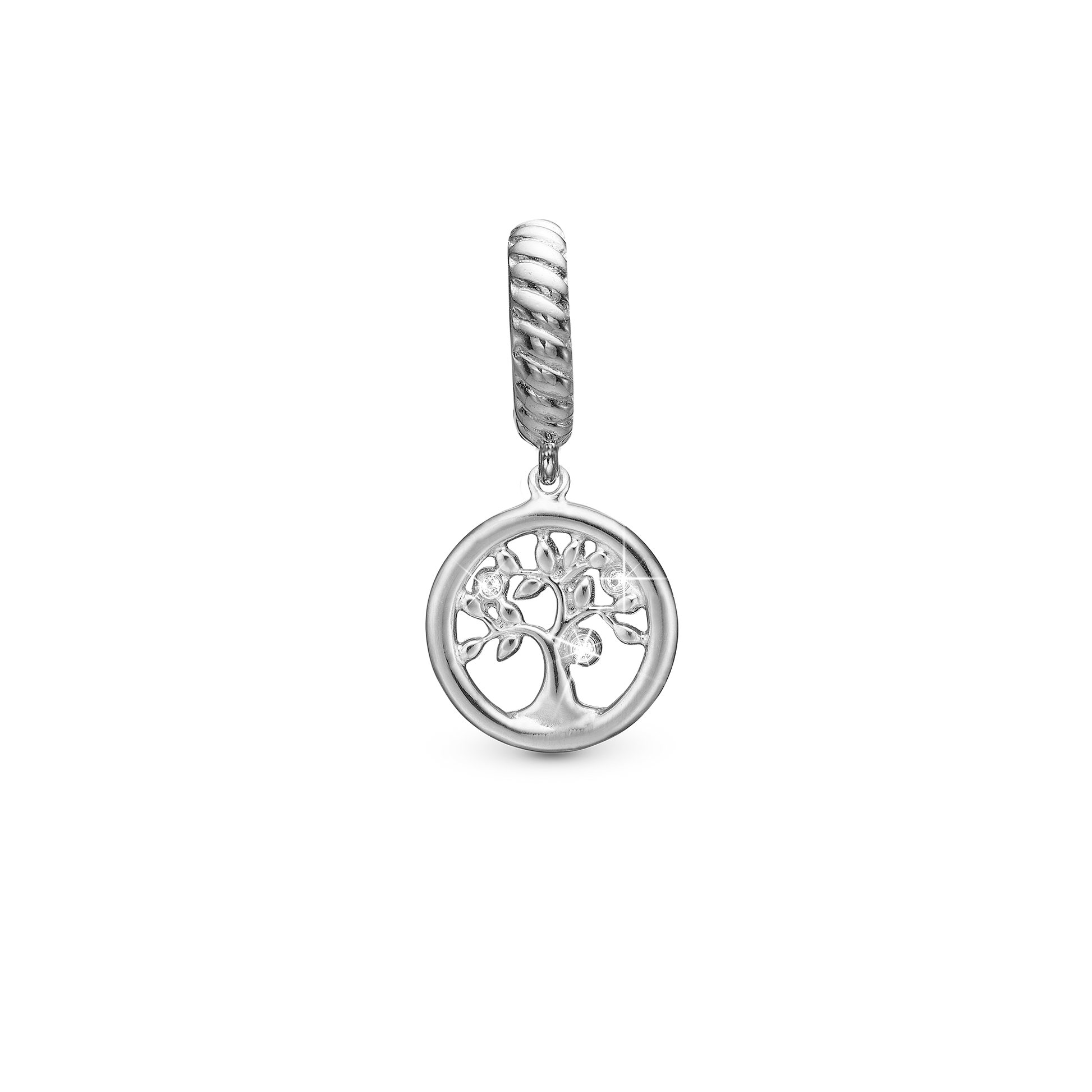 Topaz Tree of Life Charms with sølvBracelet - CHRISTINA