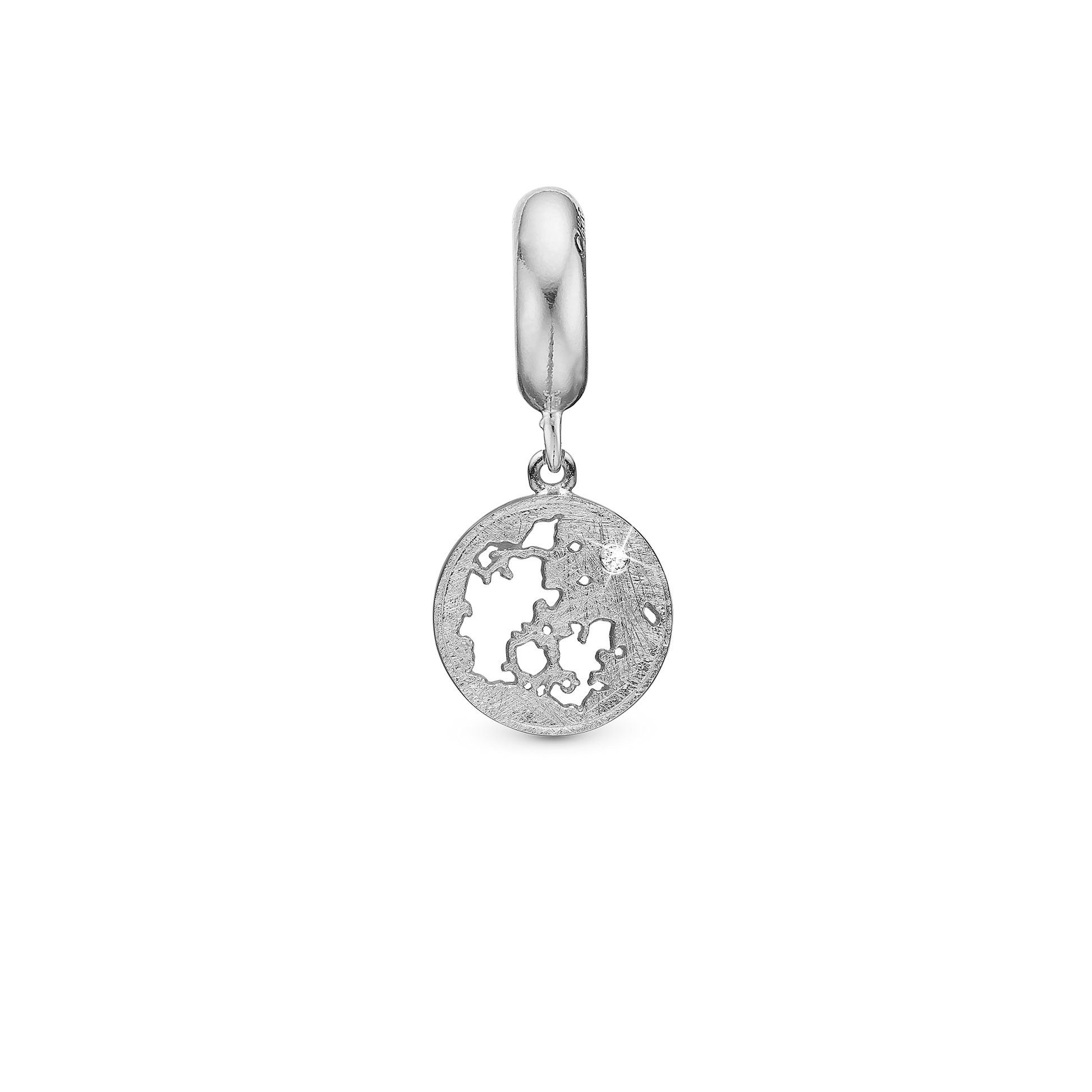 Danmark Charms with sølvBracelet - CHRISTINA