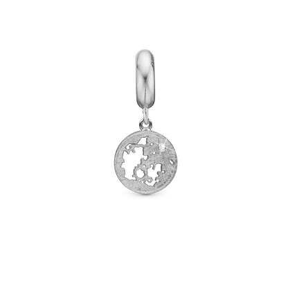 Danmark Charms with sølvBracelet - CHRISTINA