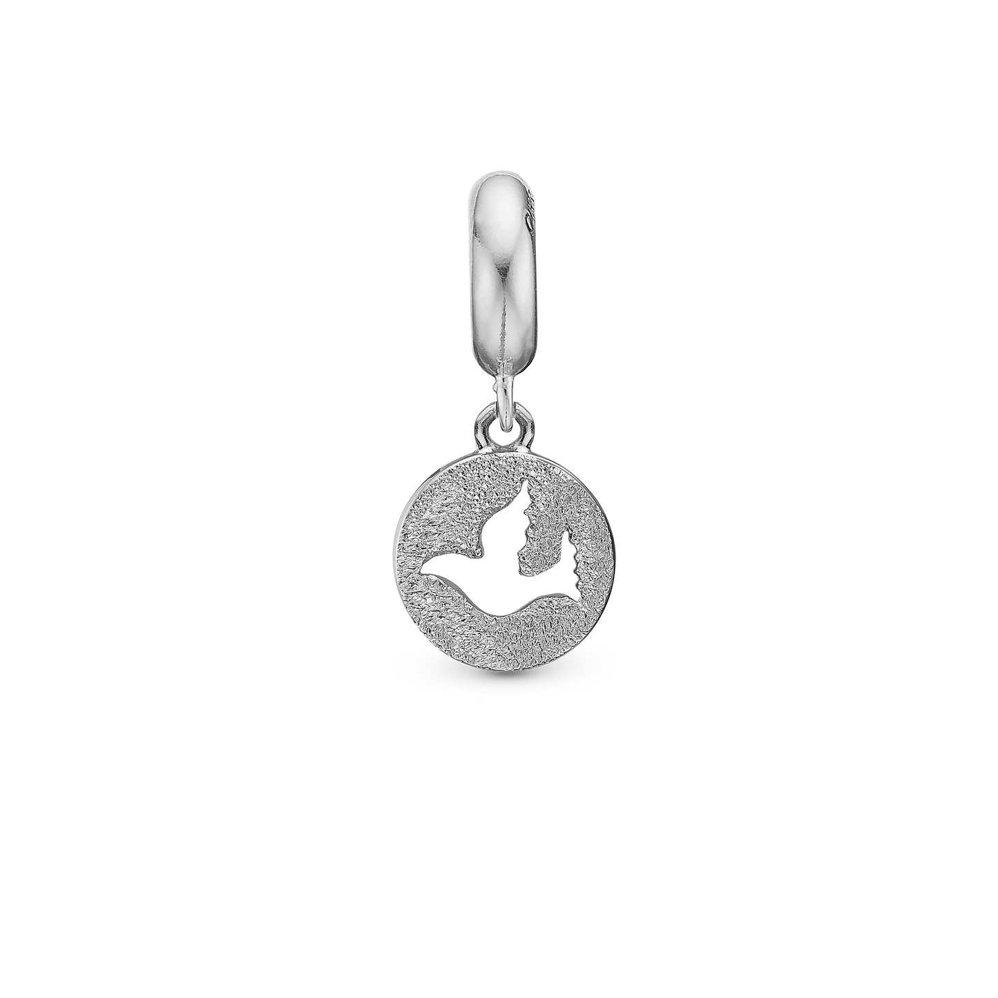 Dove of Peace Charms with sølvBracelet - CHRISTINA
