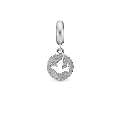 Dove of Peace Charms with sølvBracelet - CHRISTINA