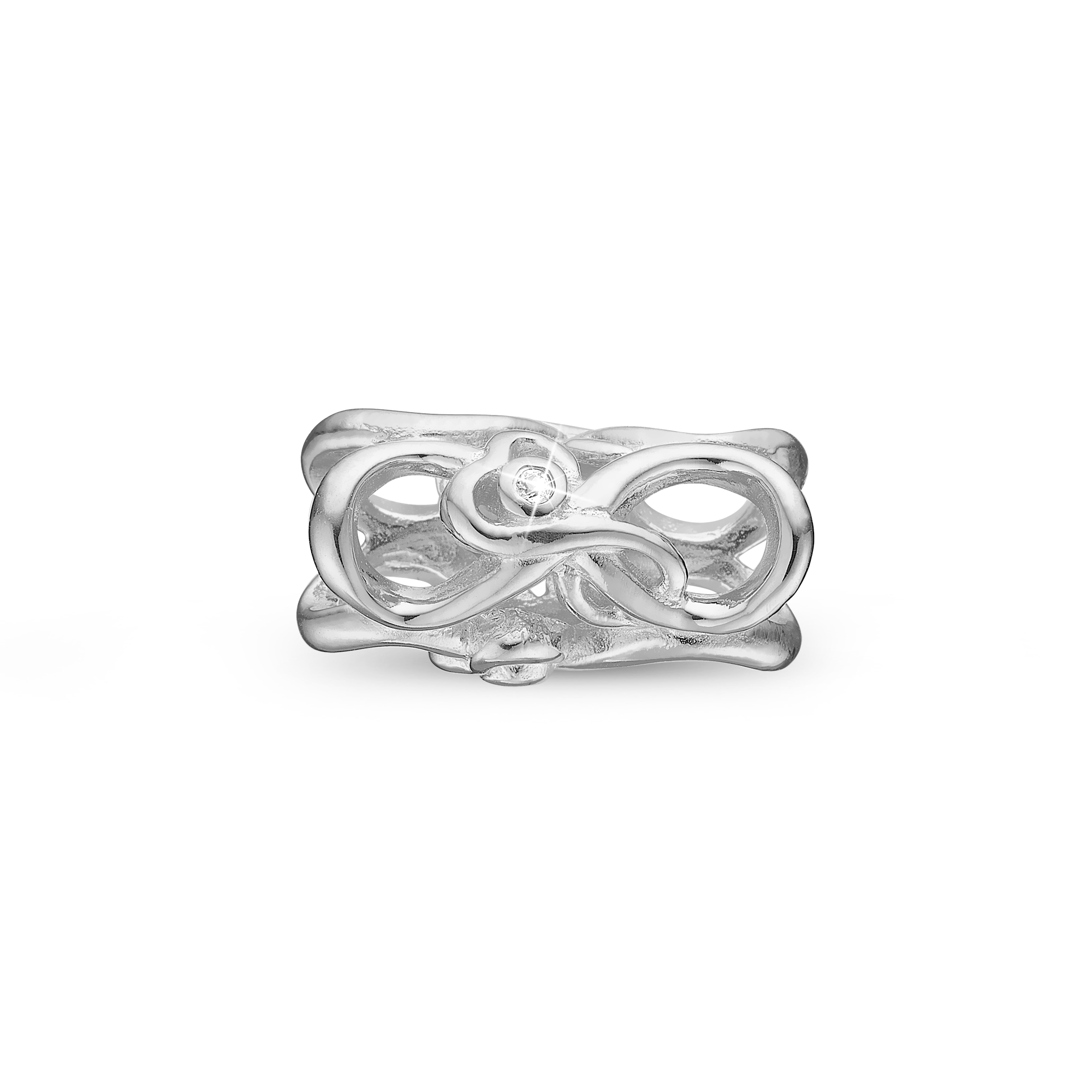 Mother & Child Love Charms with sølvBracelet - CHRISTINA