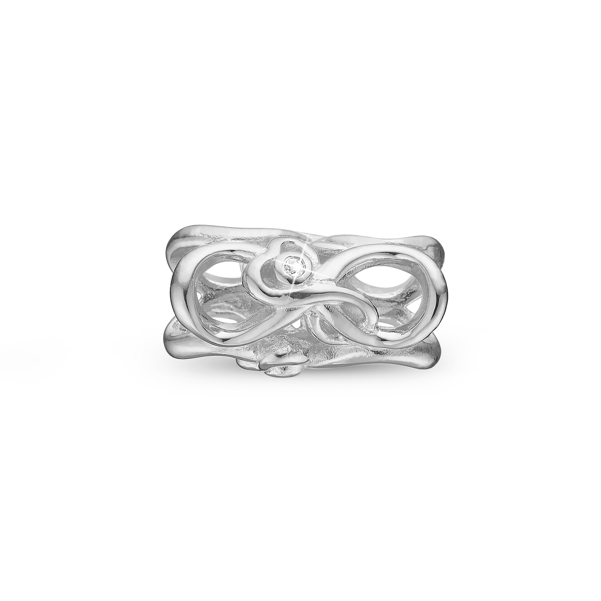 Mother & Child Love Charms with sølvBracelet - CHRISTINA