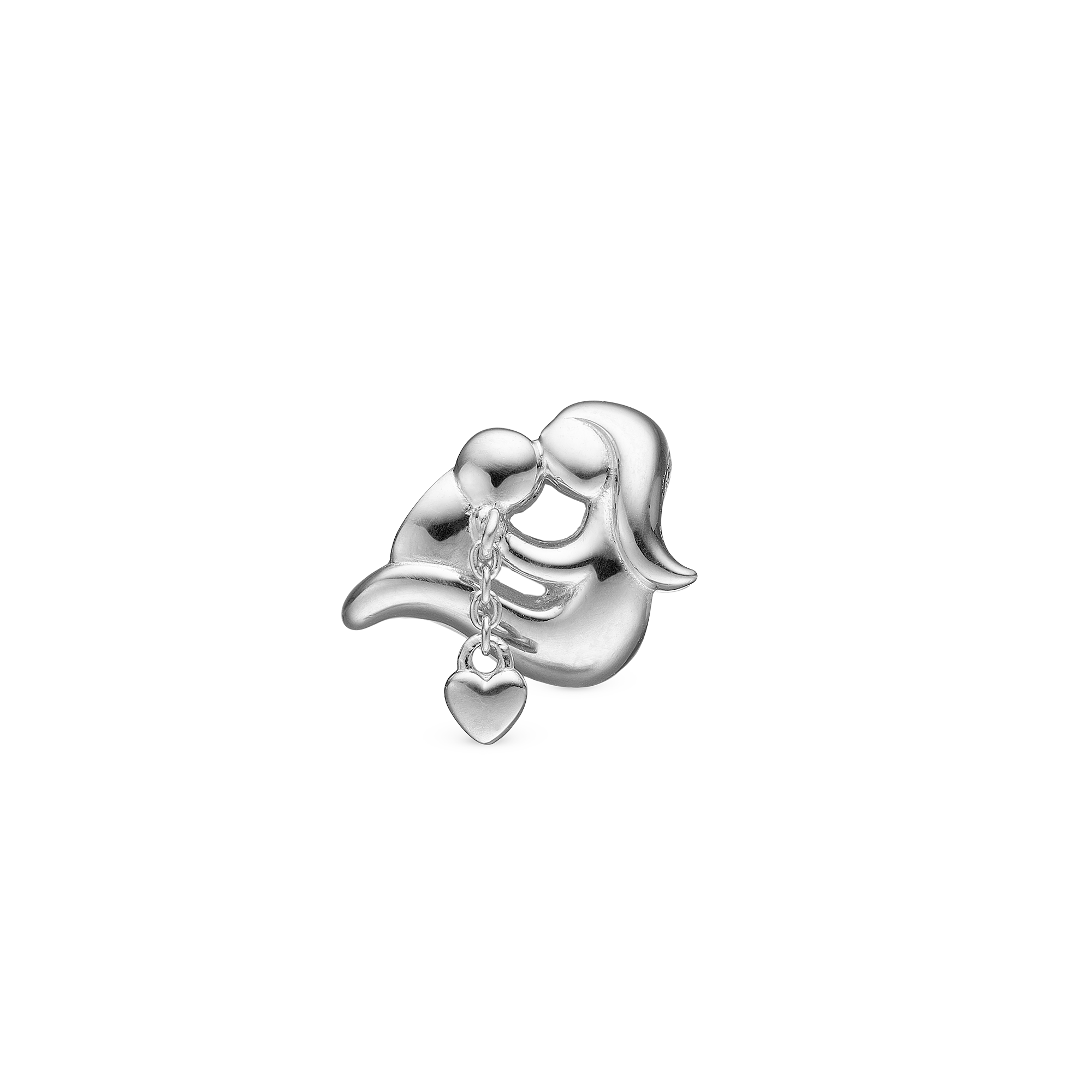 A Mothers Love - Charm 4 mm for Bracelet - Sterling Silver