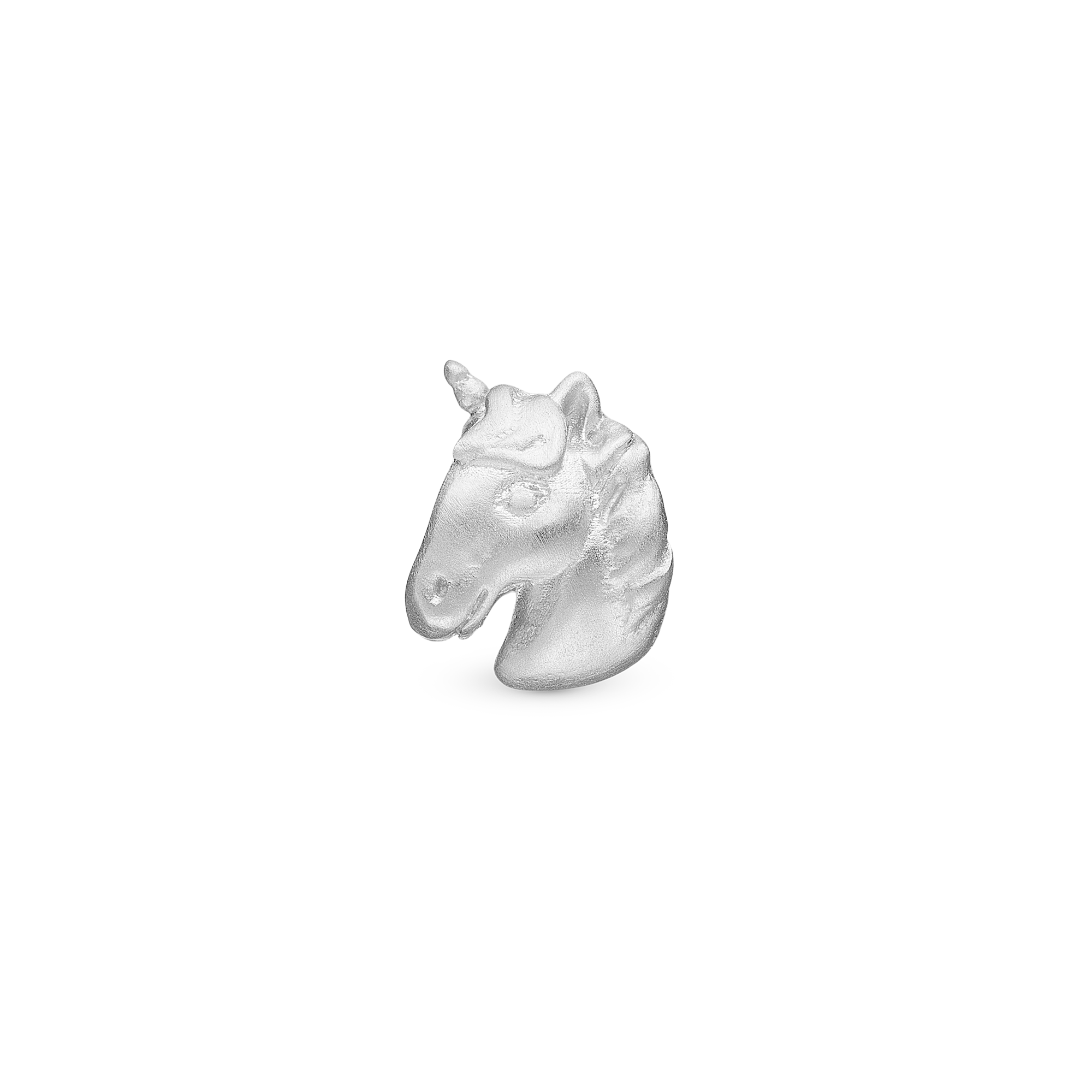 Unicorn - Charm 4 mm for Bracelet - Sterling Silver