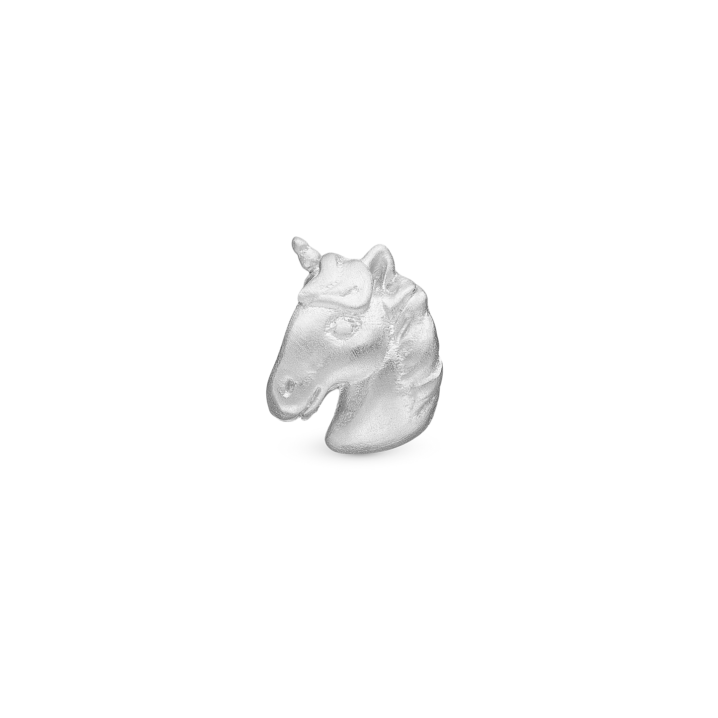 Unicorn - Charm 4 mm for Bracelet - Sterling Silver
