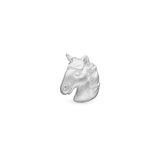 Unicorn - Charm 4 mm for Bracelet - Sterling Silver