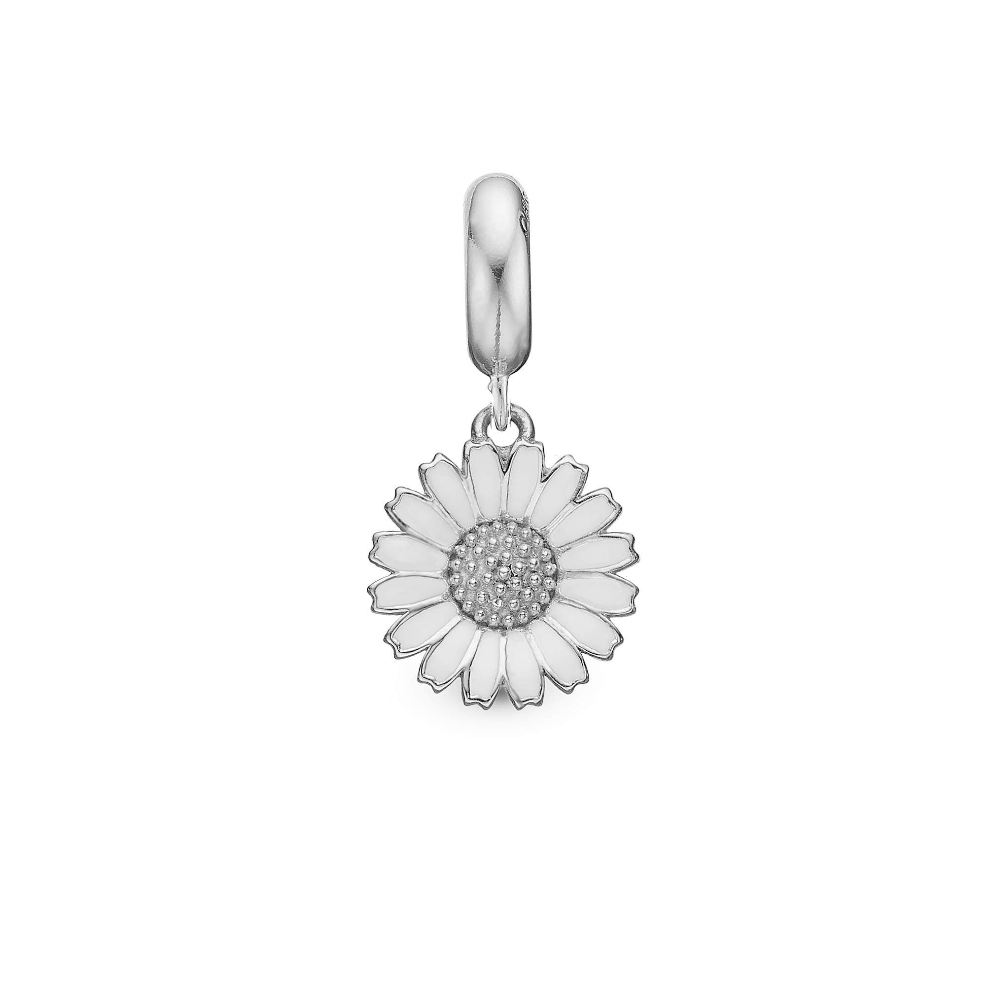 Charming Marguerite - Dangle Charm 4 mm with Bracelet - Sterling Silver