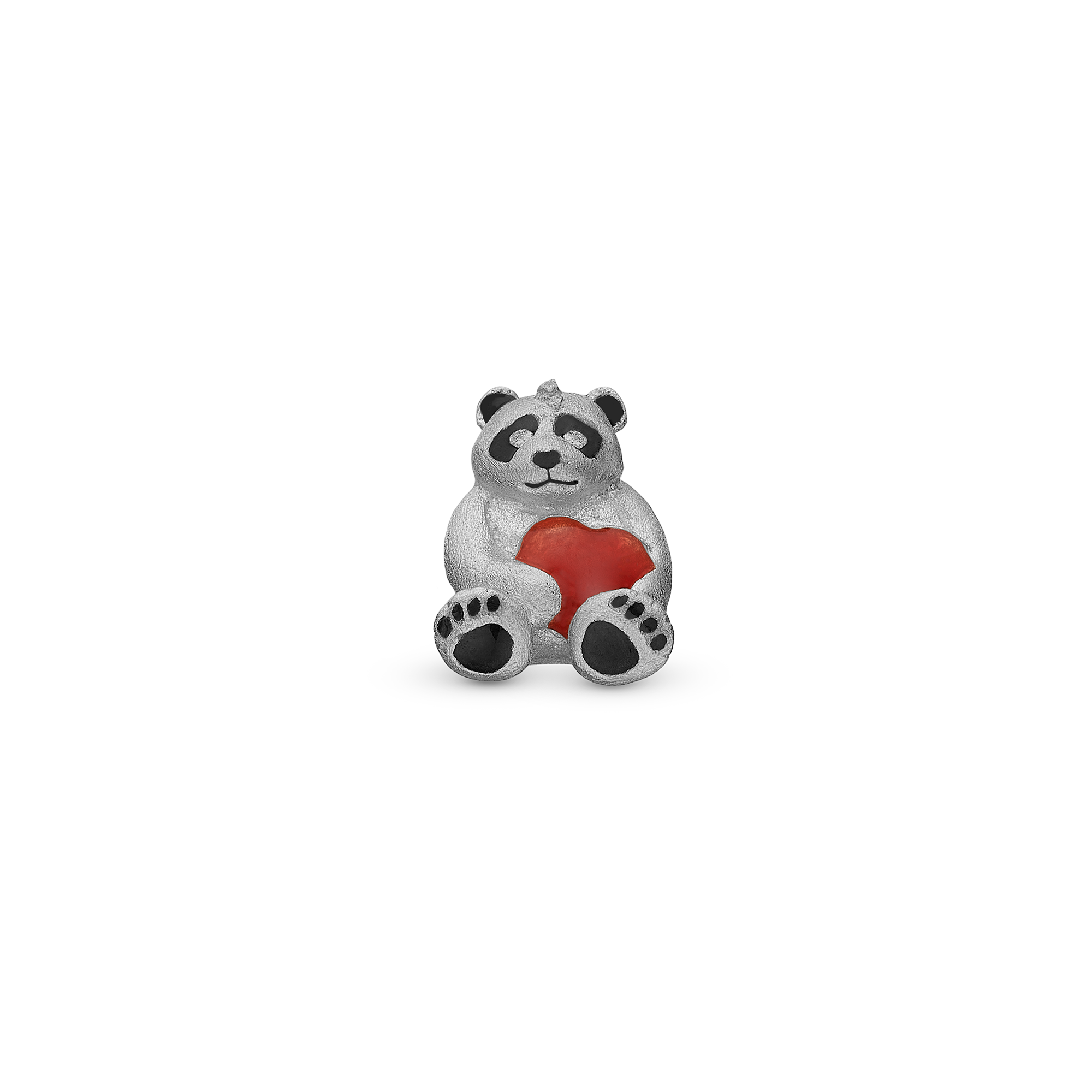 Panda - Charm 4 mm for Bracelet - Sterling Silver