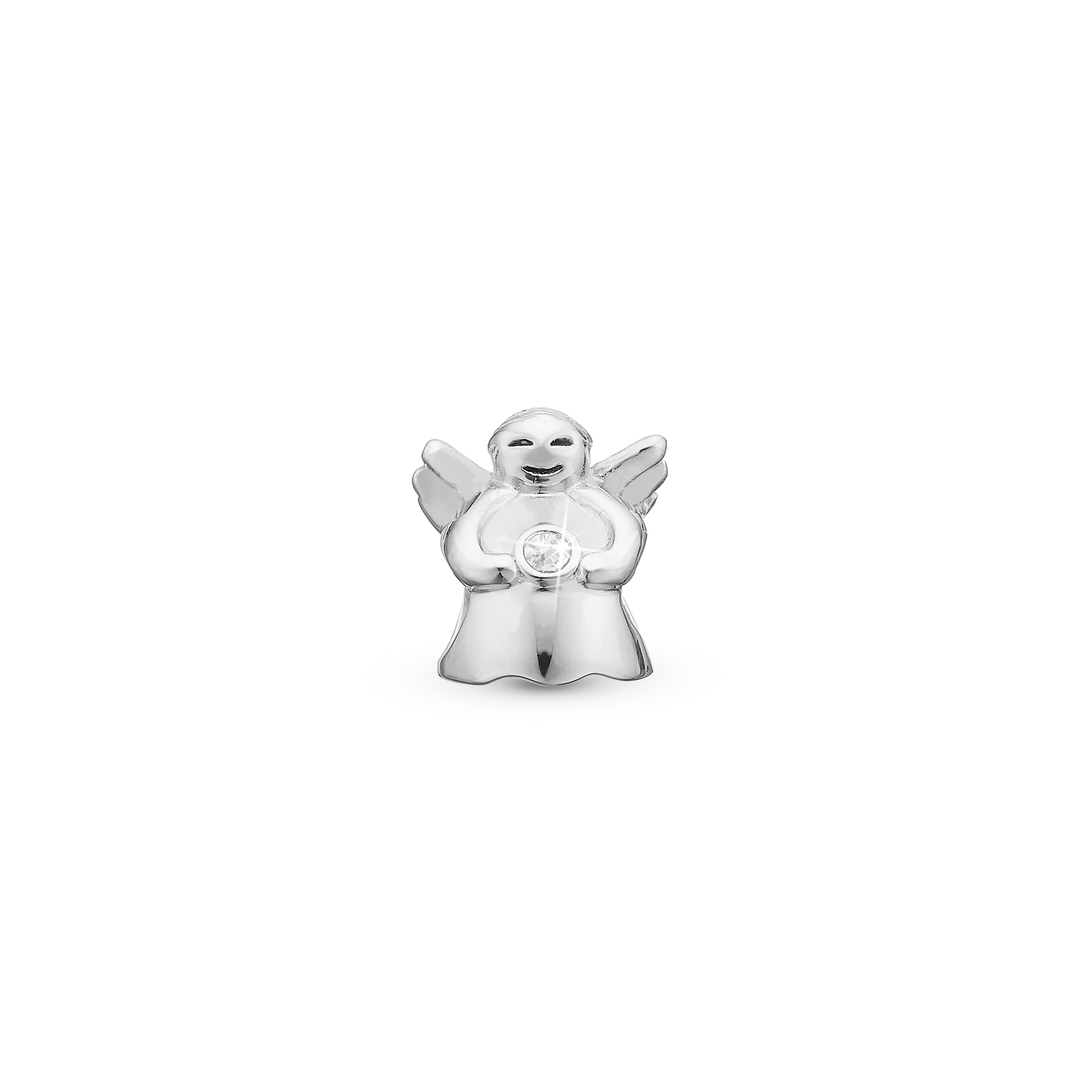 Topaz Angel Charms with sølvBracelet - CHRISTINA