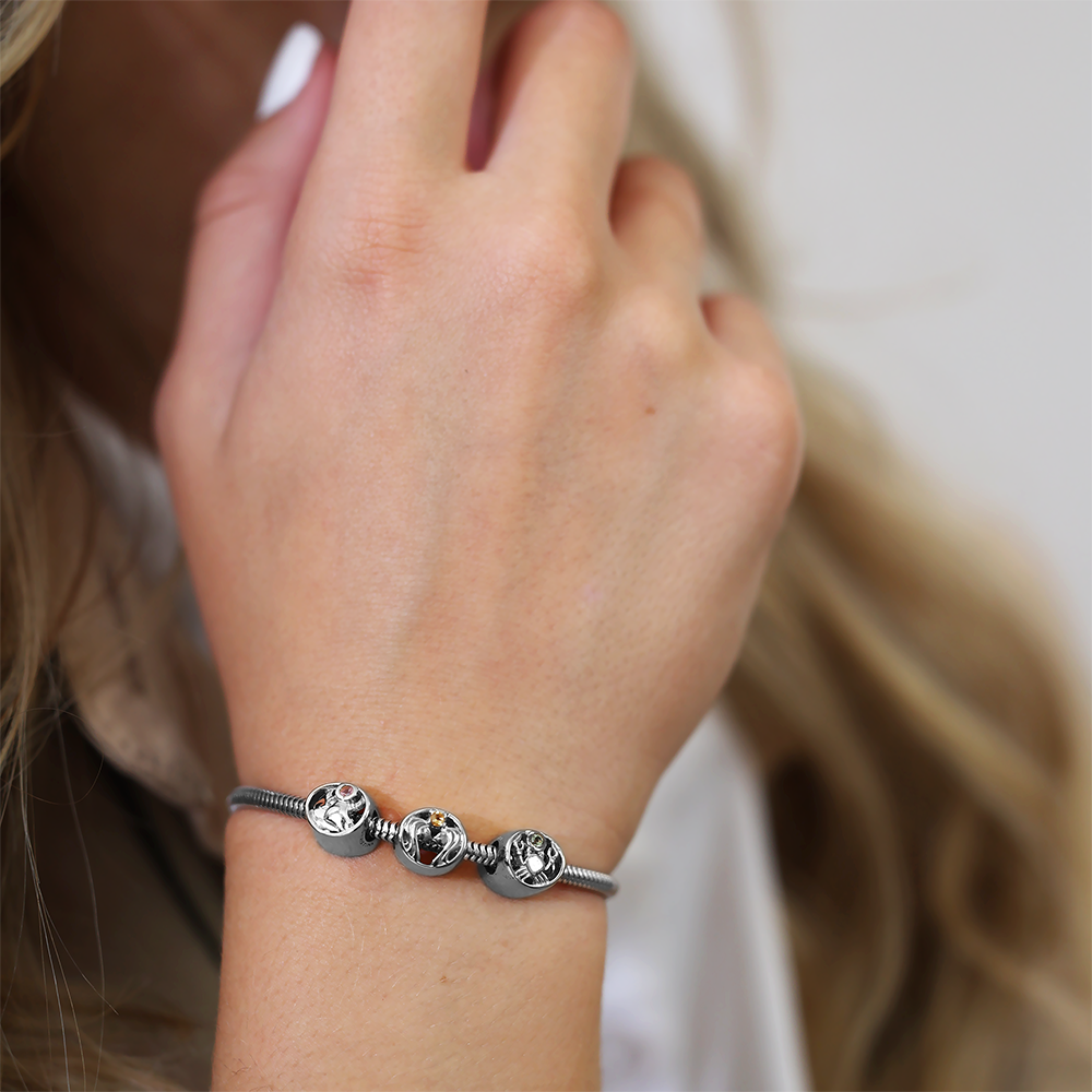Tyr Charms with sølvBracelet - CHRISTINA