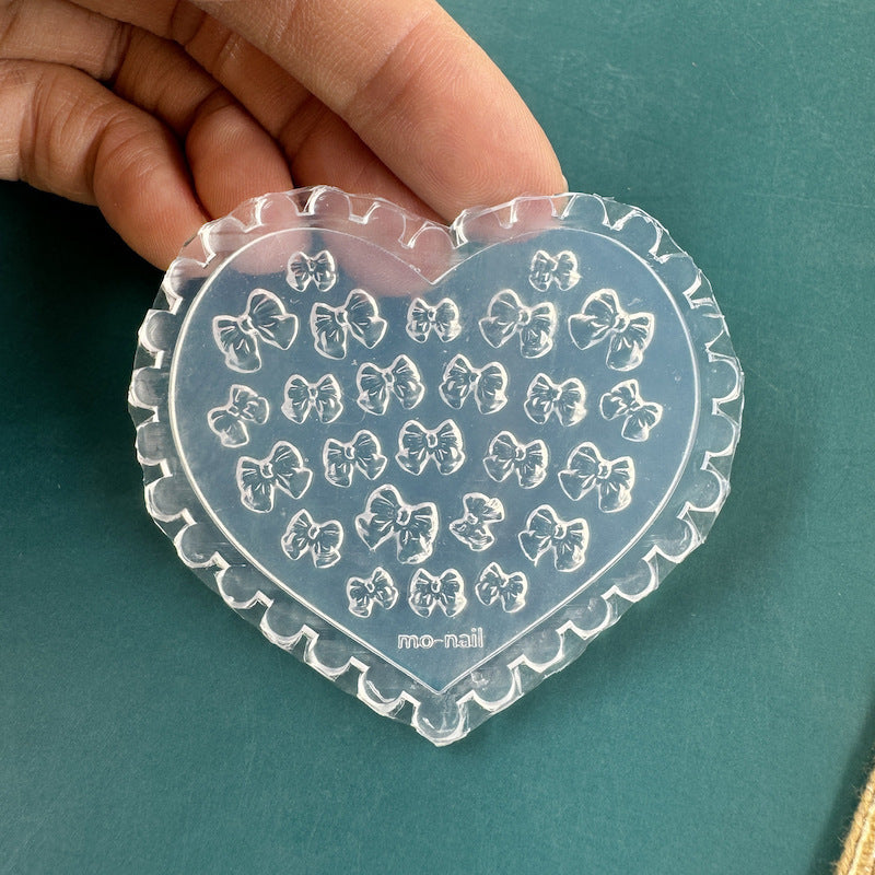 Silicone Non-whitening Flower Cartoon Manicure Mold