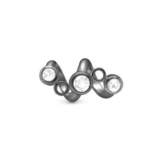 Topaz Twist Charms til læderarmbånd - CHRISTINA