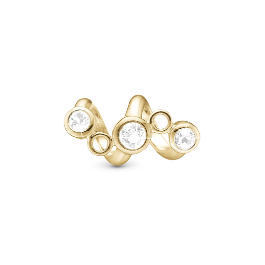 Topaz Twist Charms til læderarmbånd - CHRISTINA