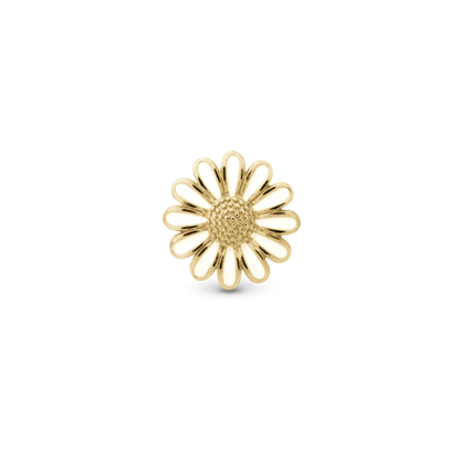 Marguerite, goldpl silver Charms til læderarmbånd - CHRISTINA