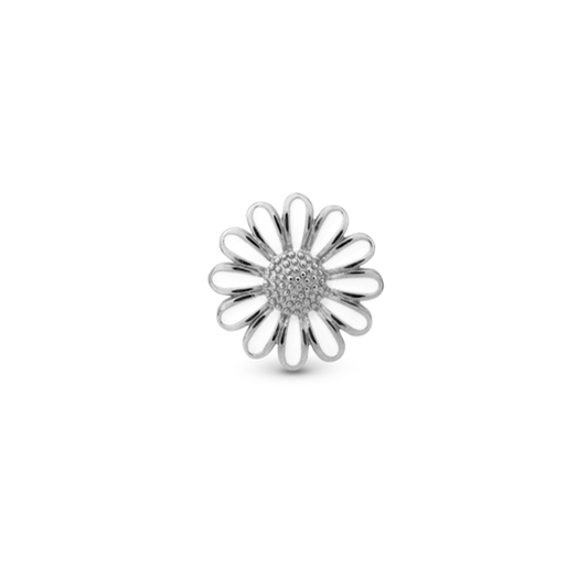 Marguerite, silver Charms til læderarmbånd - CHRISTINA