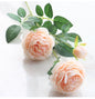 3 head peonies artificial flowers
