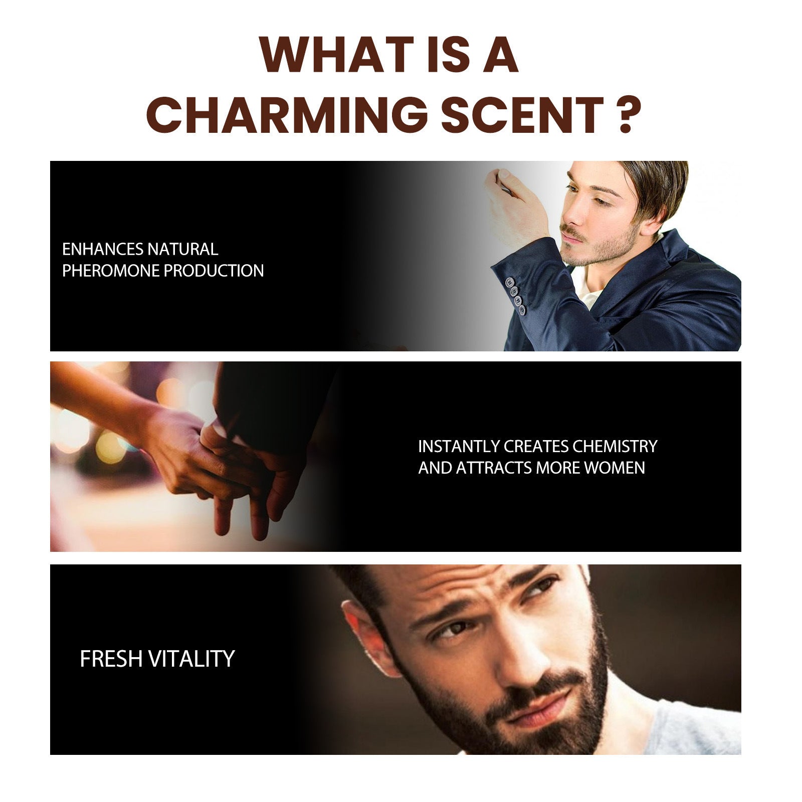 Mild Non-pungent Lasting Fragrance Men's Perfume