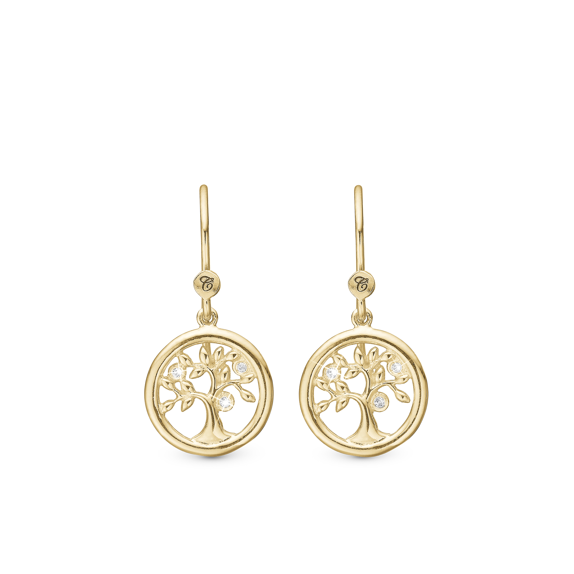 Tree of Life ØreDrop Earringe - CHRISTINA