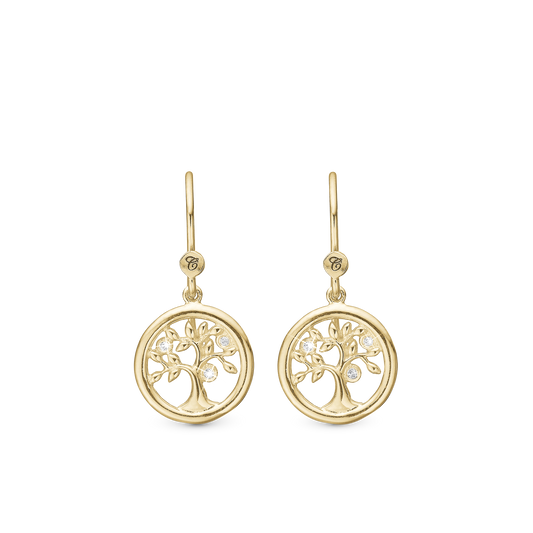 Tree of Life ØreDrop Earringe - CHRISTINA