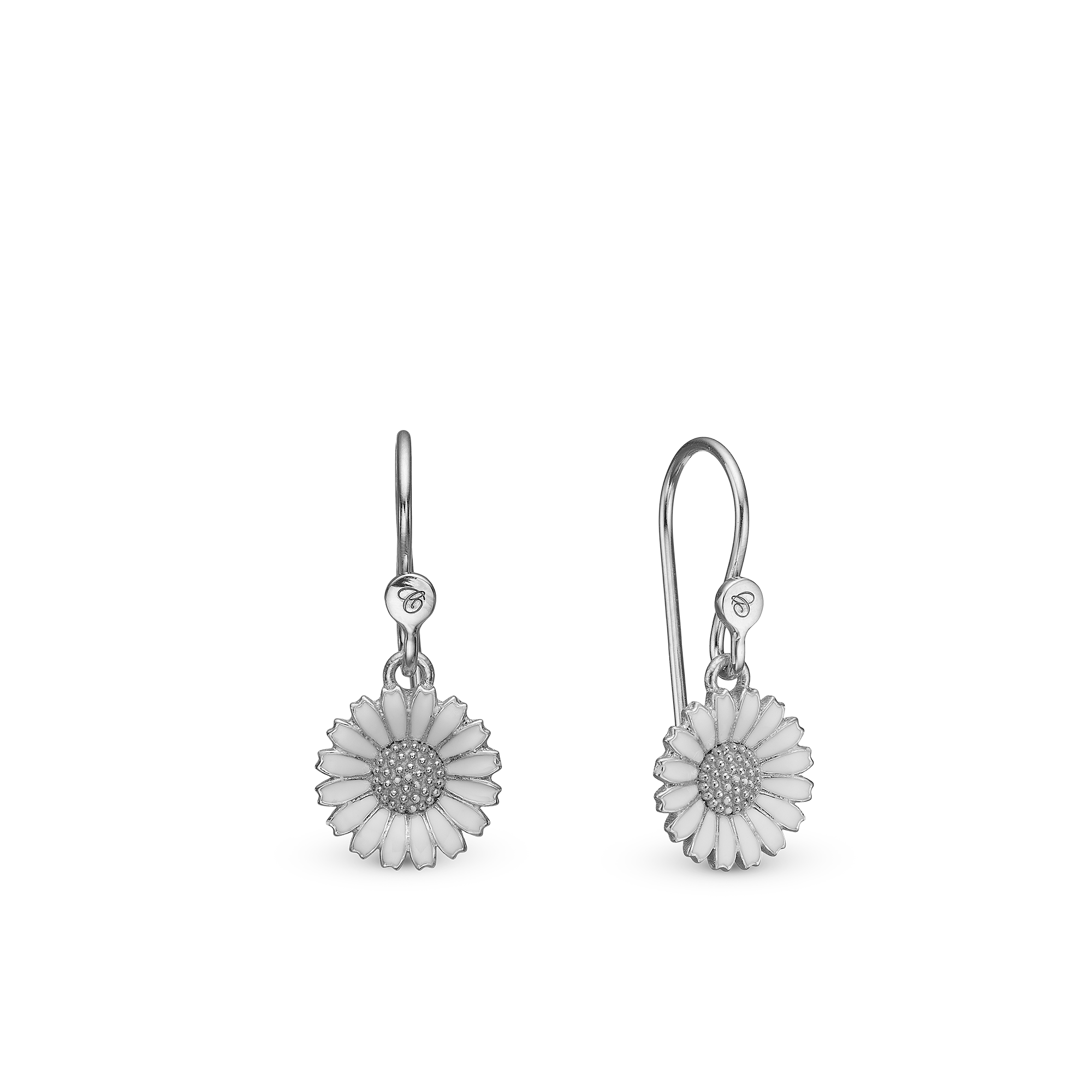 Marguerite Dangle Earring - Sterling Silver