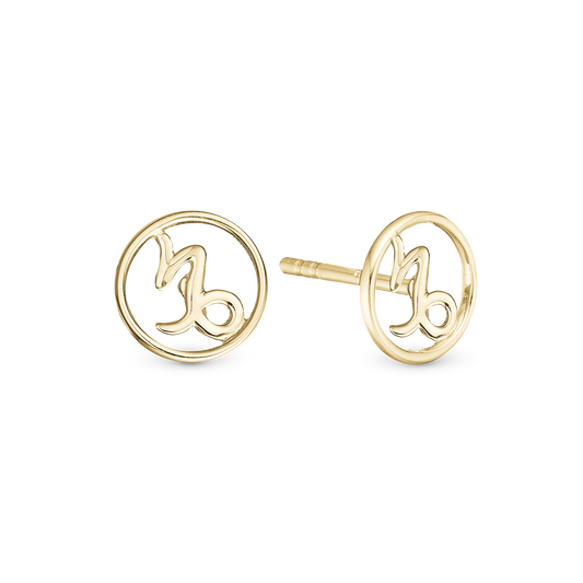 Capricorn Stud Earrings - CHRISTINA