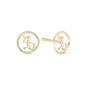 Capricorn Stud Earrings - CHRISTINA
