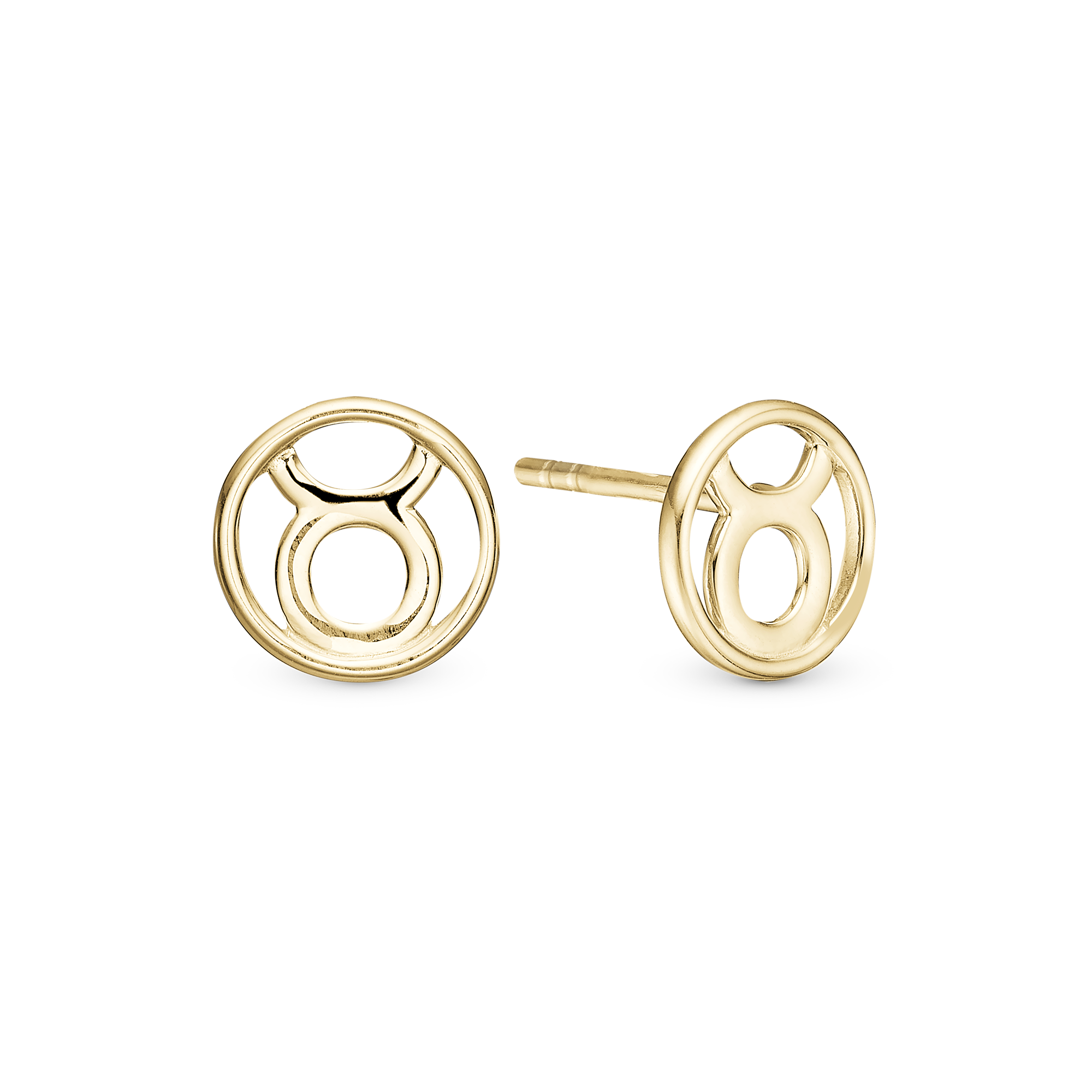 Taurus Stud Earrings - CHRISTINA