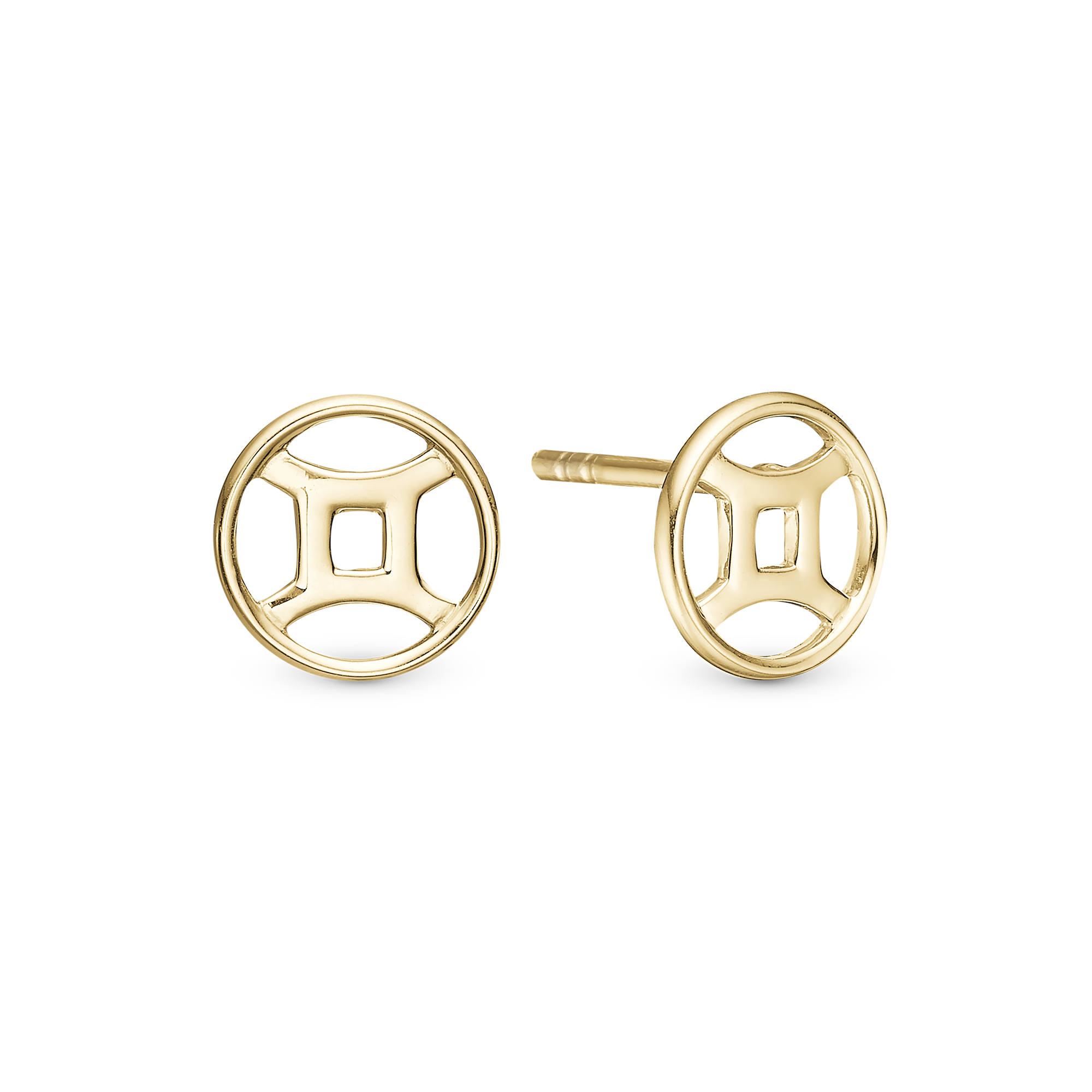 Gemini Stud Earrings - CHRISTINA