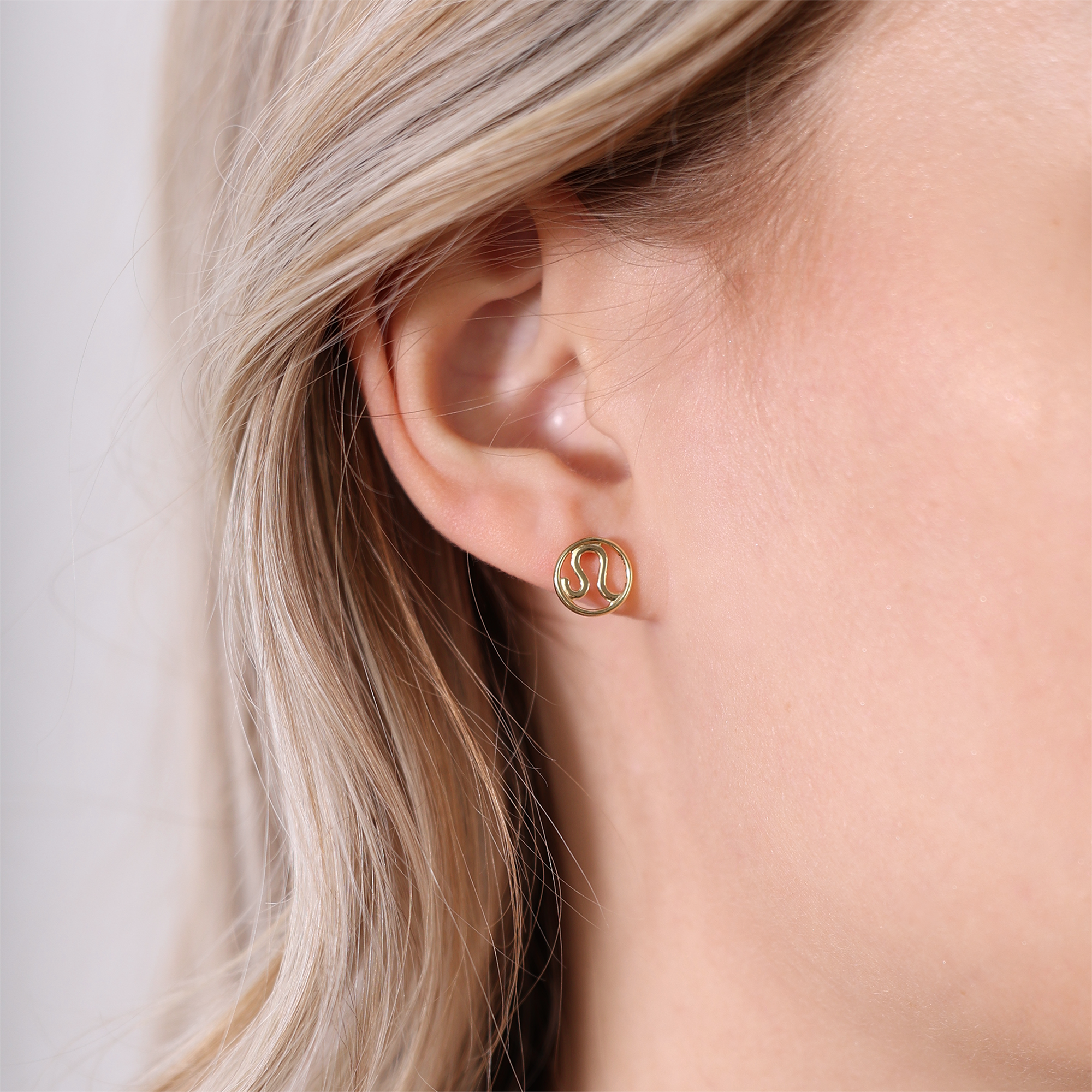 Leo Stud Earrings - CHRISTINA
