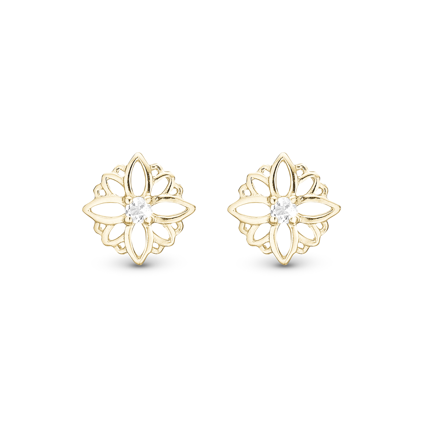 NatWatchal Flower Stud Earrings Stud Earrings - CHRISTINA