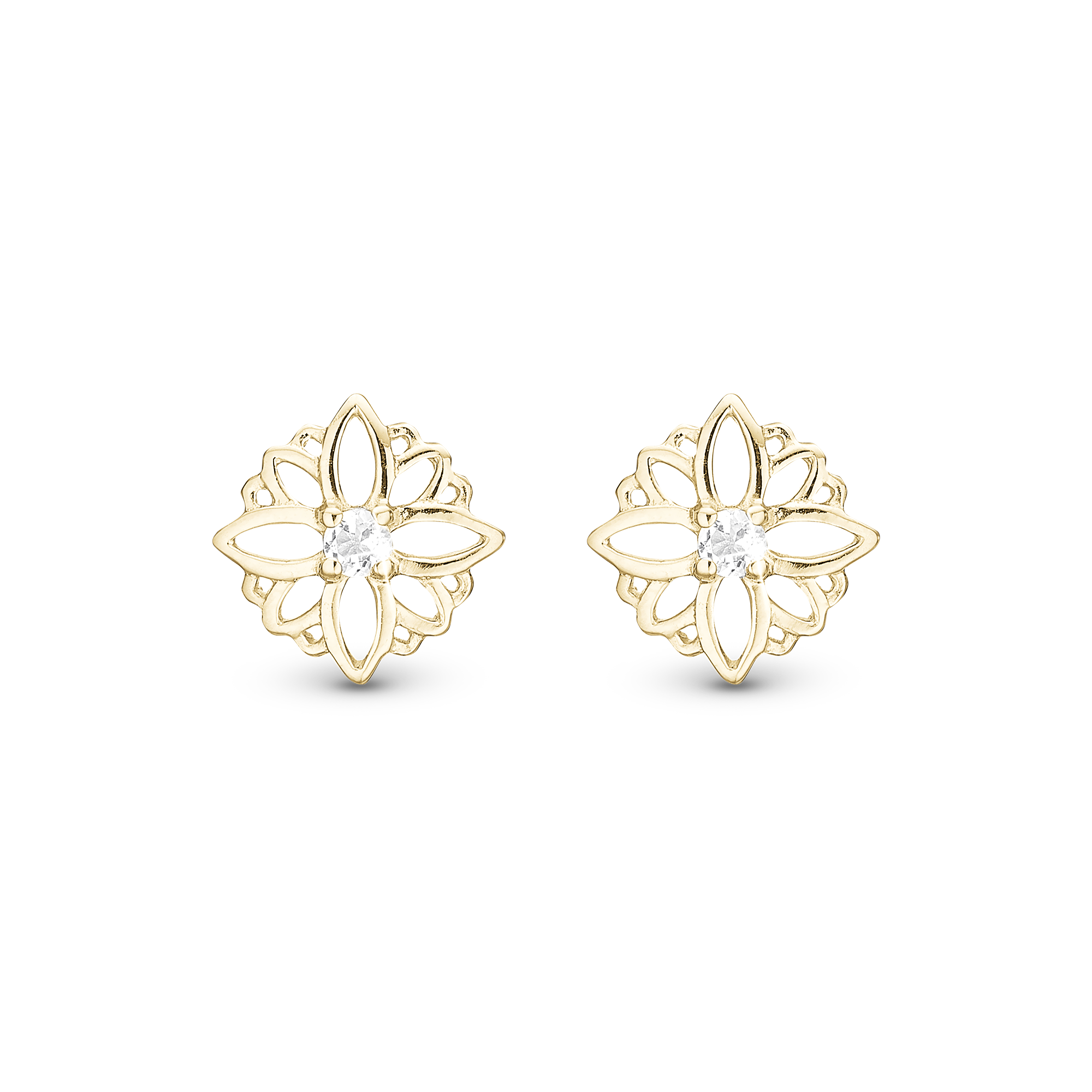 NatWatchal Flower Stud Earrings Stud Earrings - CHRISTINA