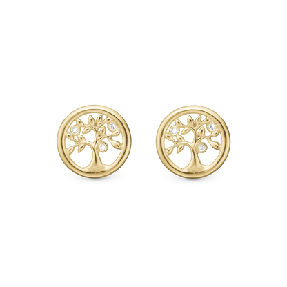 Tree of Life Stud Earrings Stud Earrings - CHRISTINA
