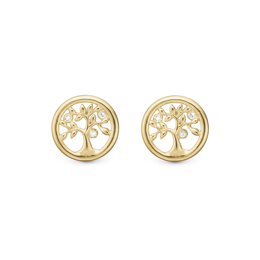 Tree of Life Stud Earrings Stud Earrings - CHRISTINA