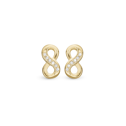 Eternity Stud Earrings Stud Earrings - CHRISTINA