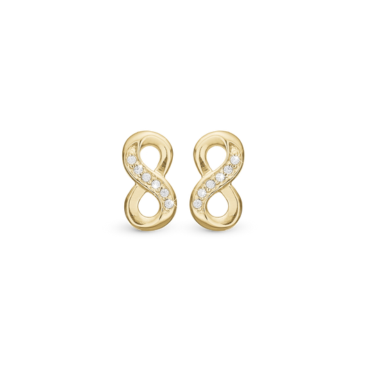 Eternity Stud Earrings Stud Earrings - CHRISTINA