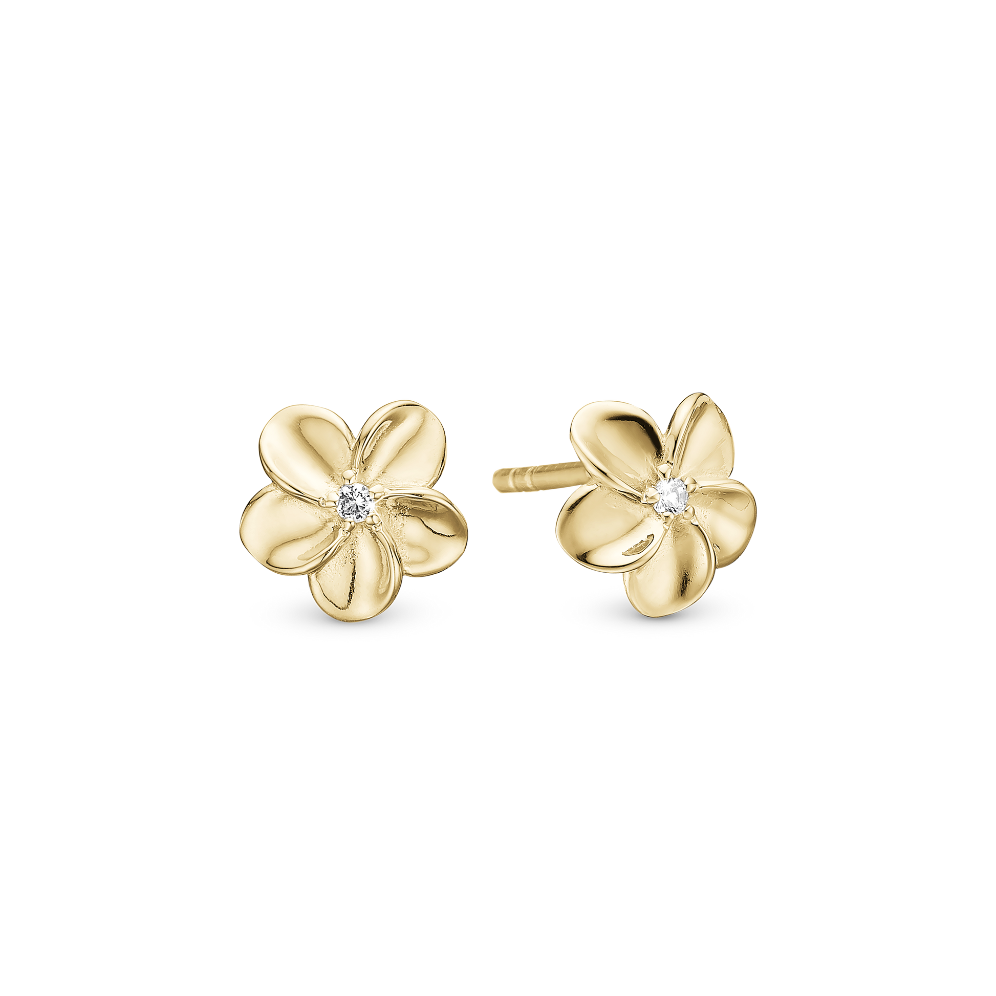 CHRISTINA Flower Bouquet Stud Earrings Øreringe